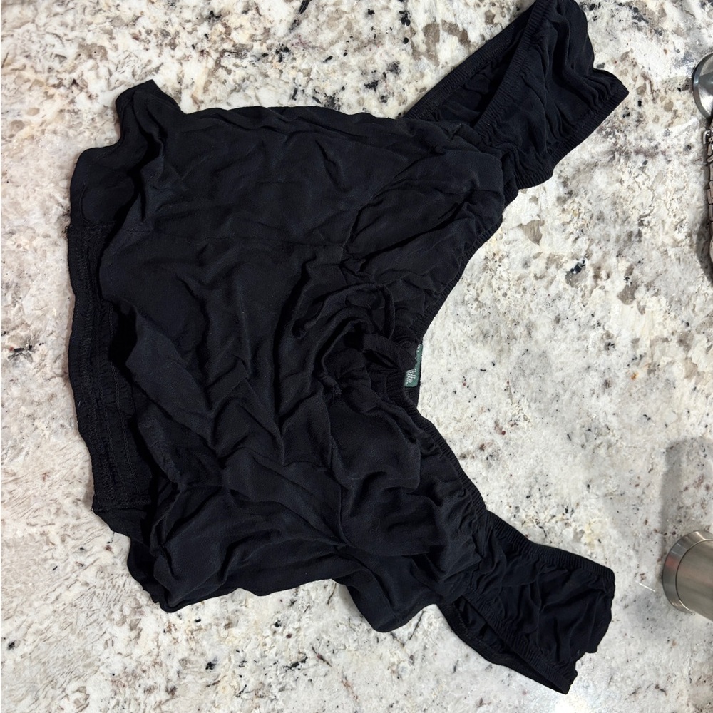 Black Off-Shoulder Top